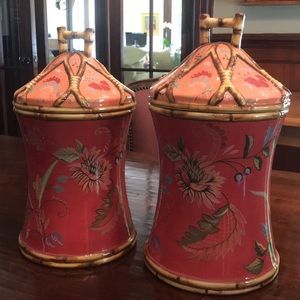 Tracy Porter Artesian Road Collection Cookie Jars